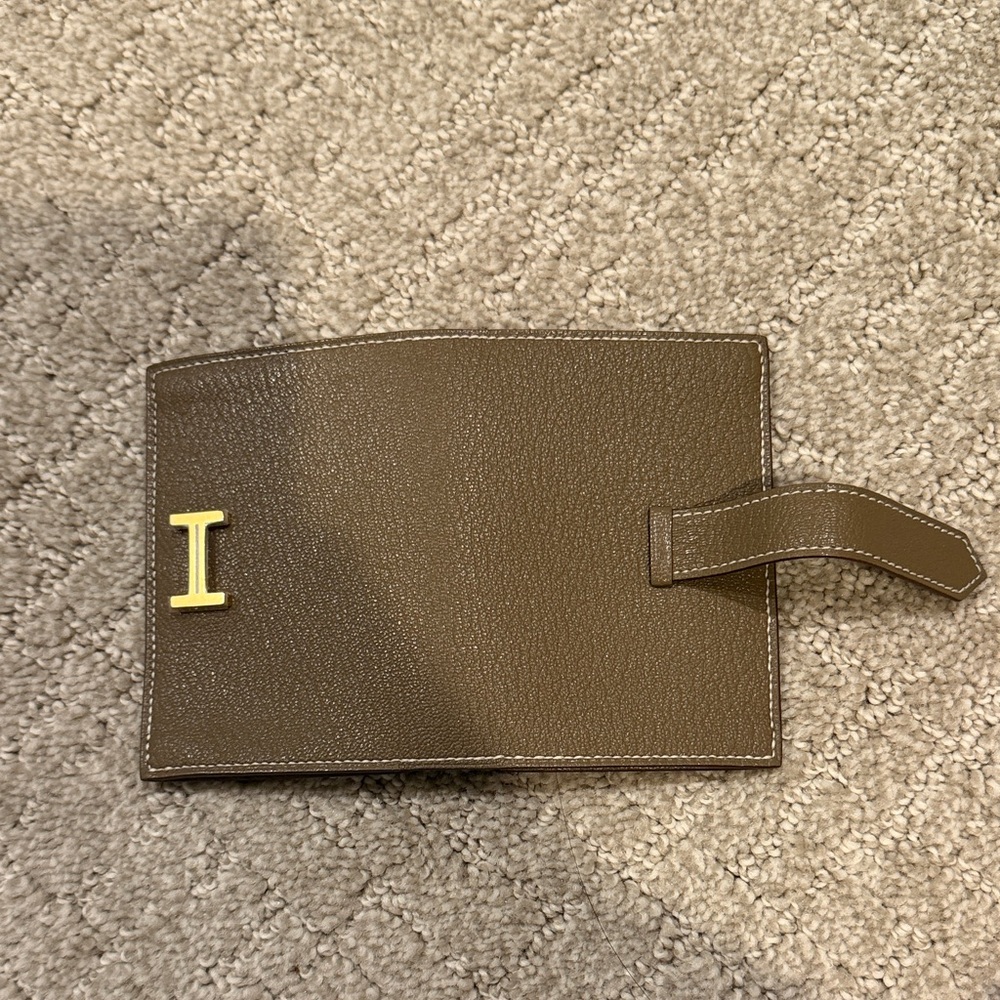 Hermes Bearn cardholder Etoupe Gold Hardware - Picture 4 of 4